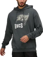 Tampa Bay Buccaneers - NFL - Hoodie by Recovered, Washed Black, Size: M