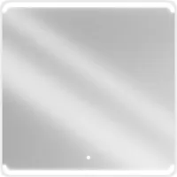 Mexen Nida podsvícené koupelnové zrcadlo 100 x 100 cm, LED 6000K, ventilátor - 9806-100-100-611-00