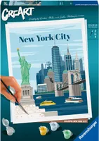Ravensburger CreArt - Colorful New York City, Malen
