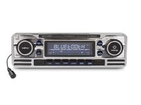 Caliber Retro radio 4x75W met FM, CD, Bluetooth® Technologie en USB - Silber (RCD120BT)