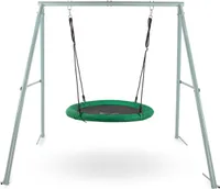 Gartenschaukel für Kinder – Storchennest-Design, robuster Rahmen, bis 150 kg