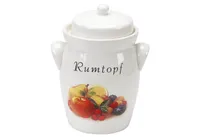 Rumtopf Obstmotiv 5 Liter mit Rezept