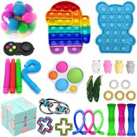 9pcs Fidget Toys Sensory Toy Autismus Angst Stressabbau Spielzeug Set Kinder DE 