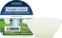 Yankee Candle CLEAN Bavlna - Vonný vosk 22 g