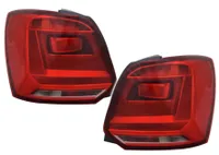 LED-Rückleuchten Polo 9N 01-05, rot-klar