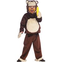 Affe Kinder Kostüm als Schimpanse oder Gorilla zu Karneval Fasching Gr.104 