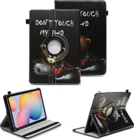 Tablet Hülle für Samsung Galaxy Tab A7 2020 Schutzhülle Tasche Cover 360 DrehbarFarben:Motiv 9