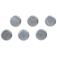 FRANKEN Chrom Haftmagnet Haftkraft: 2.000 g Durchmesser 10 mm 6 Magnete
