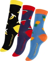 Vincent Creation® Süsse Früchte Socken 3 Paar 36-40