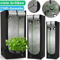 🍃Growbox Growzelt Gewächshaus Growschrank Zuchtzelt Indoor Grow Tent Pflanzen Box 60 x 60 x 180cm🍃