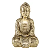 Buddha Figur Deko meditierend Buddhafigur