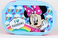 Minnie Mouse Brotdose - Disney Lunch Box - Vesperdose mit 2 Fächern & Göffel