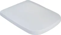 Ramm Toilettensitz kompatibel mit Vigour Derby, WC Sitz aus antibakteriellem Duroplast Soft Close, für Toilettenschüssel 48 cm