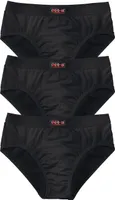 H.I.S. Slip 3 er-Pack schwarz Größe L