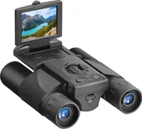 Dalekohled, digitální fotoaparát, dalekohled pro pozorování ptáků, outdoorová videokamera, 2,0" LCD displej, 8x digitální zoom, Type-C, černá barva