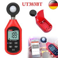 UT383BT Mini Lichtmesser Bluetooth Luxmeter Lichtmessung mit LCD Display Belichtungsmesser mit Bereich bis zu 19900 Lux-UNI-T rot