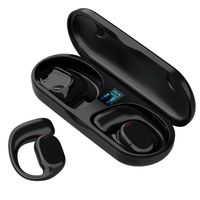 Ear-Clip Knochenschall Kopfhörer Bluetooth,Sport-Ohrring-Kopfhörer