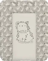 Ceba Baby® weiche Wickelauflage 50x70 cm - Baby Wickelunterlage - Wickeltischauflage für Junge und Mädchen - Wasserdicht, abwaschbar - Wild
