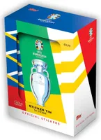 Topps UEFA Euro 2024 Nálepka plechovka (54 Nálepky)