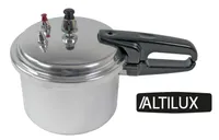 ALTILUX Schnellkochtopf 3L Universaltopf Dampfkocher Camping-Kochtopf Suppentopf