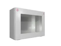 Obudowa magistrali KX z oknem z blachy stalowej 400x300x155mm (1611000)