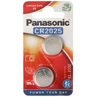 Panasonic - CR2025 - 3 Volt 165mAh Lithium - 2er Blister