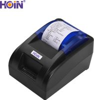 HOIN 58-mm-Thermo-Bondrucker mit Bluetooth & USB-Schnittstelle Bill Ticket Druck mit ESC / POS-Befehlen für Supermarket Store Shop Business Support für Windows // Linux / Android / iOS