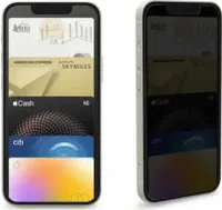 Zabezpieczenie ekranu z filtrem prywatności ZAGG InvisibleShield Glass Elite Privacy do iPhone'a 15 Pro Max