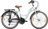Luchs Feline 24" Citybike – Stilvolles und Komfortables Fahrrad mit 7-Gang Shimano Schaltung