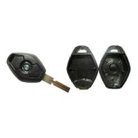 Schlüsselgehäuse mit Schlüsselrohling 2 Tasten passend für BMW (BM02) Neu