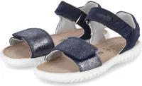 Superfit Mädchen Sandalen SPARKLE Blau Rauleder Textil Größe: 33