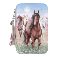 Depesche 3-Fach Federtasche Miss Melody Hoof Clatter