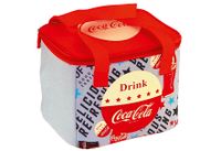 für Camping / Picknick / Reisen / Einkauf faltbar Rot EZetil Coca-Cola Classic passive Kühltasche zur Kühlung von Lebensmitteln