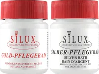 Silberbad und Goldbad für Schmuck 2x 200 ml