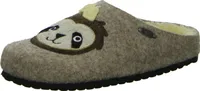Home Comfort Damen-Pantoffel Beige, Farbe:grau, EU Größe:39