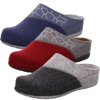 Rohde Damen Pantoffeln Softfilz Hausschuhe Rodigo-40 6030, Größe:38 EU, Farbe:Grau