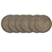 Runde Platzdeckchen Baumwolle Tischsets Pflegeleicht Abwaschbar 11cm