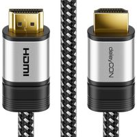 deleyCON 5m HDMI Kabel 2.0 a/b - HDR 10+ UHD 2160p 4K@60Hz 4:4:4 HDR HDCP 2.2 - Metallstecker & Nylonmantel