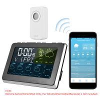 WiFi Smart LCD Wetterstation Sensor Hohe Genauigkeit Sender fuer Digital Indoor Outdoor Temperatur Luftfeuchtigkeit Monitor Thermohygrometer