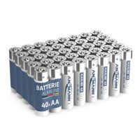 ANSMANN Batterien AA Alkaline Größe LR6 - (40 Stück) Design kann abweichen