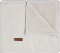 Baby's Only Gitterbettdecke teddyfutter Breeze - Warm Linen - 100x135 cm