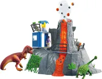 Schleich® Dinosaurs 42564 Veľká sada figúrok na hranie Expedícia sopka