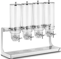 Dávkovač müsli Royal Catering - 4 x 3,5 litra - 4 nádoby