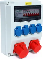 Baustromverteiler Wandverteiler Steckdosenverteiler  Stromverteiler Wasserdichte