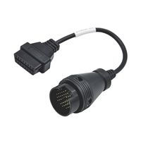 Trade-Shop OBD2 Diagnose Adapter Kabel 38pin Stecker auf 16pin kompatibel mit Delphi DS150 DS150E, Autocom VCI CDP/CDP+, TCS CDP (pro), Autel, Launch