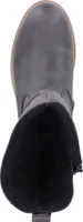 Rieker Damen Stiefelette Blockabsatz warm gefüttert Reißverschluss Raffung Z5061, Größe:40 EU, Farbe:Grau