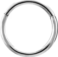 Karisma Rosegold Titan G23 Hinged Segmentring Charnier/Septum Clicker Helix Ring Piercing Ohrring - 1,2x6mm