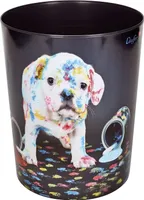 Läufer Papierkorb Bunter Hund