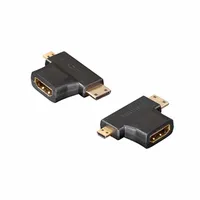 E+P HDMI 87 HDMI adaptér HDMI samice + mini/micro HDMI samec