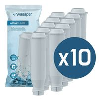 Wasserfilter kompatibel mit Krups Claris F088 F 088, passt viele Modelle von Krups, Siemens, Bosch, AEG, Tefal, Neff, Gaggenau (10er Pack)